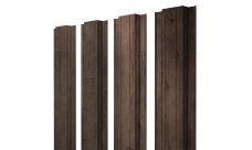 Штакетник Прямоугольный с прямым резом Grand Line 0,45 Print Premium Almond Wood Fresh