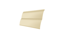 Блок-хаус new Grand Line 0,45 PE с пленкой RAL 1015 светлая слоновая кость