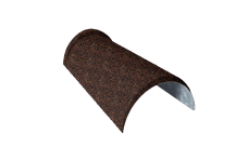 Конек полукруглый Gerard 205 сталь цвет 121 (0,43м)