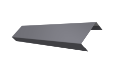 Ламель лицевая 50 забора жалюзи Texas 0,45 PE RAL 7004 сигнальный серый