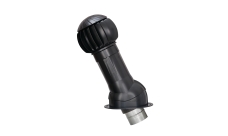 Комплект вентиляции Gervent для фальцевой кровли и гибкой черепицы изолированный 125/160мм черный