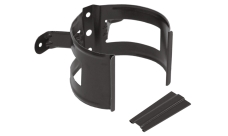 Кронштейн трубы на дерево 100мм матовый RR 32