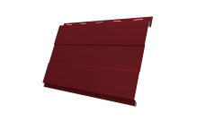 Софит Вертикаль 0,2 prof Grand Line 0,45 Drap TX с пленкой RAL 3005 красное вино