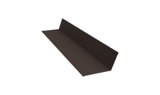 Планка примыкания 90х140 0,5 Satin с пленкой RR 32 темно-коричневый (2м)