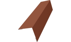 Угол внешний 50х50 Grand Line 0,45 Drap ТХ RAL 8004 терракота (2м)