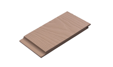 Фиброцементный сайдинг Бетэко Вудстоун Клик 190х3000х10мм RAL 1019