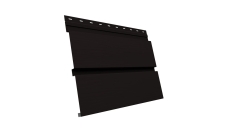 Квадро Брус 3D Grand Line 0,5 Satin Matt TX с пленкой RAL 9005 черный