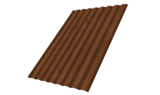 Профнастил С20A Grand Line 0,45 Print Elite Rowan TwinColor