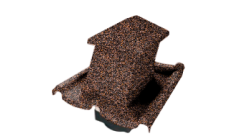 Вентилятор кровельный для композитной черепицы Metrotile HV15-15 Mistral кофе