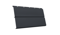 ЭкоБрус 3D 0,345 Grand Line 0,5 Satin с пленкой RAL 7024 мокрый асфальт