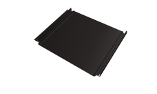 Кликфальц Double Pro Grand Line 0,5 Сатин матовый с пленкой на замках RR 32 темно-коричневый