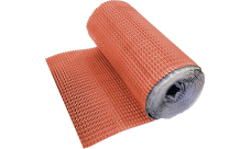 Лента для примыкания гофрированная алюминиевая Optima кирпичная 280мм (5м)