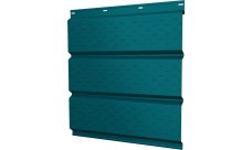 Софит металлический Классик v01 Grand Line полная перфорация 0,45 PE с пленкой RAL 5021 водная синь