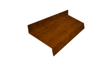 Отлив простой 50 Grand Line 0,45 Print-Double Premium Golden Wood Intense F (2м)