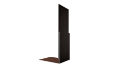 Планка приемная оконная 0,45 Print Elite Coffee Wood TwinColor (2м)