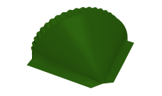 Заглушка конусная 0,45 PE RAL 6002 лиственно-зеленый