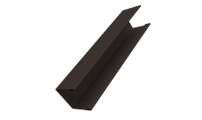 Крышка жалюзи Milan Slim 0,5 Atlas X RR 32 темно-коричневый (2,5м)