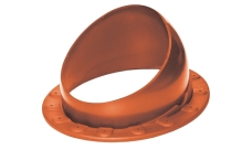 Элемент проходной Krovent Base-VT Seam 125/150 красно-коричневый