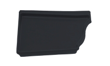 Заглушка левая Vortex Matt 127мм RAL 7024