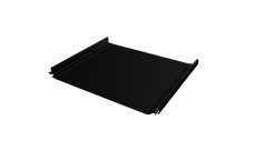 Кликфальц Pro Grand Line 0,45 Drap TX с пленкой на замках RAL 9005 черный