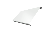 Ламель обратная 200 забора жалюзи Texas Grand Line 0,45 Drap TX RAL 9003 сигнальный белый