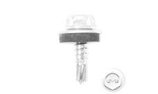 Саморез по металлу Daxmer 5,5х19 (250шт) сверло №3 RAL 9003