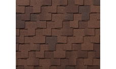 Черепица гибкая RoofShield Премиум Фьюжн мускатный орех