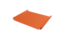 Кликфальц Pro Grand Line 0,45 PE с пленкой на замках RAL 2004 оранжевый