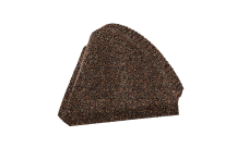 Комплект Заглушка конусная конька круглого для композитной черепицы Grand Line брауни (4 штуки)