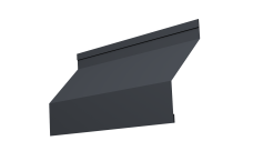 Ламель забора жалюзи Milan 0,45 PE-Double RAL 7024 мокрый асфальт