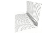 Профиль угловой ПВХ с армирующей сеткой 10х15 2,5м Grand Line