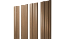 Штакетник Твин с прямым резом Grand Line 0,45 Принт Элит Honey Wood Твин с прямым резом Grand LineColor