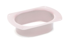 Воронка врезная Vortex в1 127мм RAL 9003