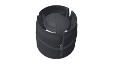 Колпак Krovent Hupcap 110 new серый