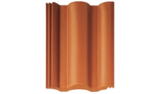 Рядная черепица Braas Таунус красный