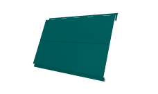 Софит металлический Вертикаль 0,2 line Grand Line 0,45 PE с пленкой RAL 5021 водная синь