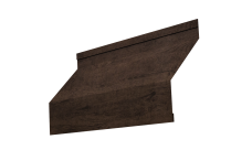 Ламель забора жалюзи Milan new 0,45 Print-Double Elite с пленкой Antique Wood