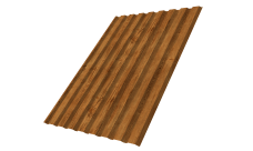 Профнастил С20A Grand Line 0,45 Print-Double Elite Golden Wood