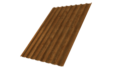 Профнастил С20B Grand Line 0,45 Print Elite Golden Wood TwinColor