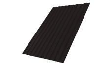 Профнастил С8A v01 Grand Line 0,5 PurPro Matt 275 RAL 9005 черный