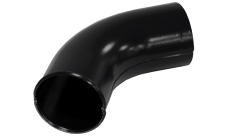 Колено стока 100 мм матовый RAL 9005