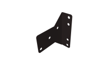 Кронштейн универсальный накладной RAL 9005