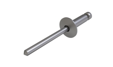 Заклёпка вытяжная Daxmer 4,8х10 (500 шт) нерж/нерж