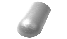 Начальная хребтовая черепица Braas серый