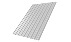 Профнастил С10B Grand Line 0,45 PE с пленкой RAL 9003 сигнальный белый