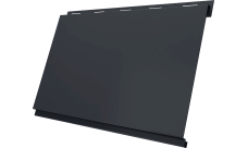 Вертикаль 0,2 classic Grand Line 0,5 Atlas X с пленкой RAL 7024 мокрый асфальт