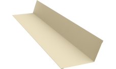 Планка примыкания 90х140 Grand Line 0,45 Drap ТХ RAL 1015 светлая слоновая кость (2м)