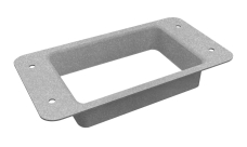 Воронка врезная прямоугольная Vortex Lite Zn