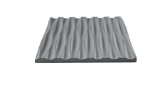 Фиброцементная панель Бетэко Дюна 1220х2440х10мм RAL 7040