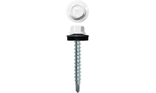 Саморез кровельный Daxmer 4,8х35 RAL 9003 (250) сверло №1